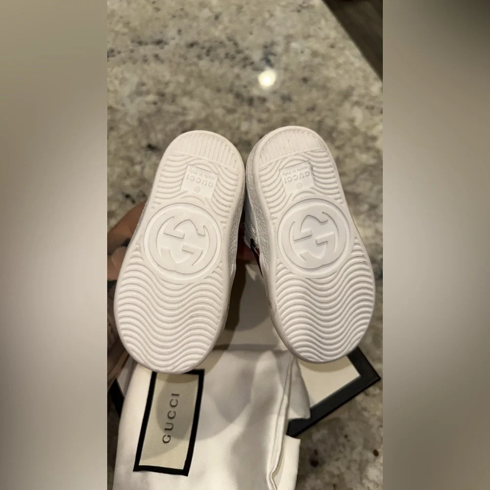 Gucci Leather Upper Rubber Sole - Picture 5 of 7